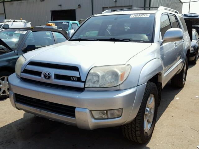 JTEBT17R430004661 - 2003 TOYOTA 4RUNNER LT SILVER photo 2