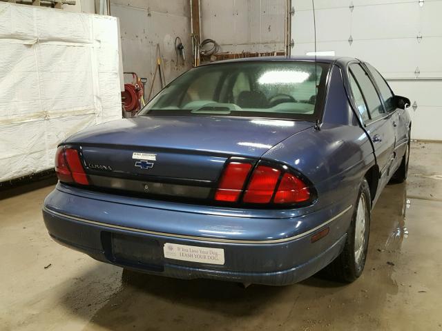 2G1WL52M6V9148478 - 1997 CHEVROLET LUMINA BAS BLUE photo 4