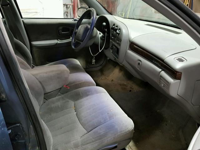 2G1WL52M6V9148478 - 1997 CHEVROLET LUMINA BAS ლურჯი ფოტო 5