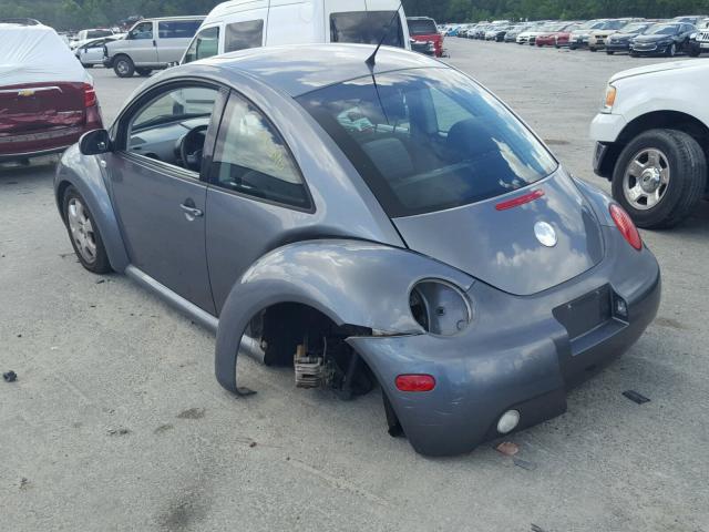 3VWCK21CX3M422836 - 2003 VOLKSWAGEN NEW BEETLE 灰色 照片 3