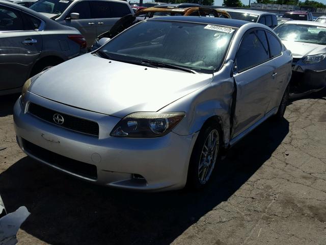 JTKDE177270195680 - 2007 TOYOTA SCION TC SILVER photo 2