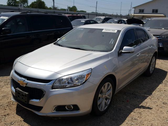 1G11D5SL0FF307924 - 2015 CHEVROLET MALIBU 2LT SILVER photo 2