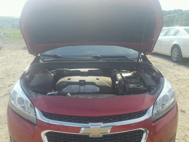 1G11C5SLXEF256093 - 2014 CHEVROLET MALIBU 1LT წითელი ფოტო 7