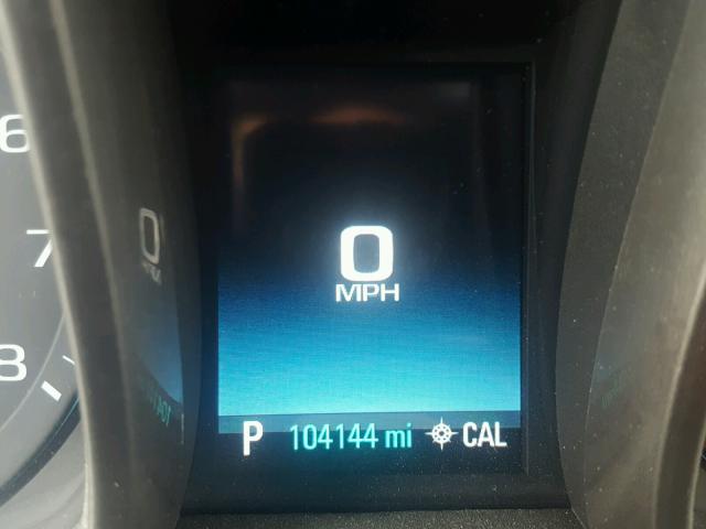 1G11C5SLXEF256093 - 2014 CHEVROLET MALIBU 1LT წითელი ფოტო 8