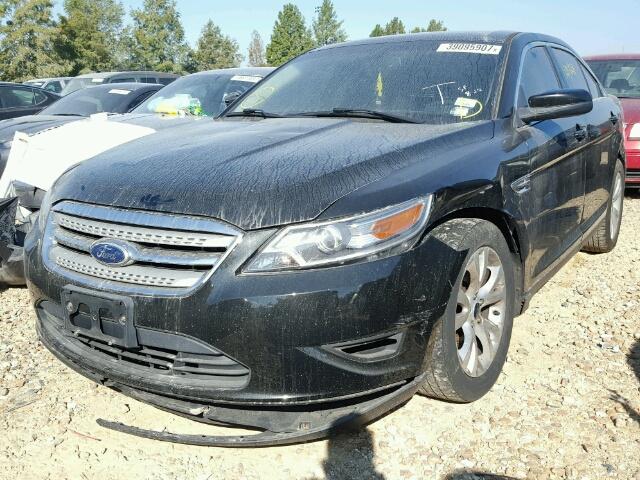 1FAHP2EW7AG157823 - 2010 FORD TAURUS SEL BLACK photo 2