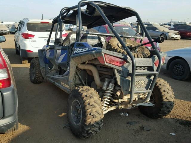 4XAVCE87XGB330438 - 2016 POLARIS RZR BLUE photo 3