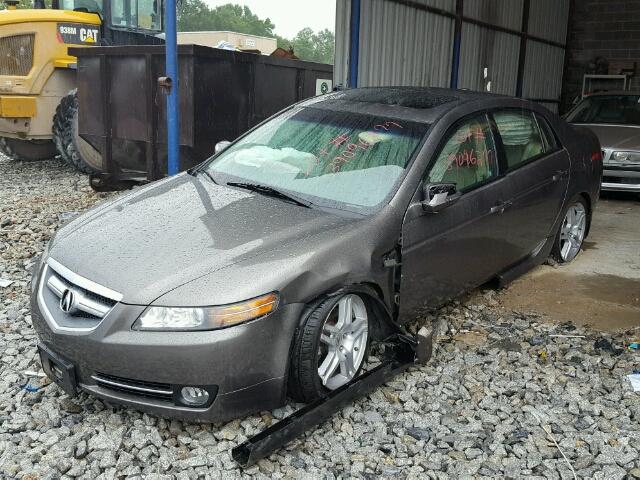 19UUA66228A008649 - 2008 ACURA TL BROWN photo 2