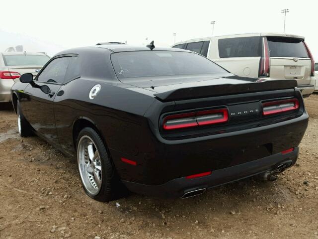 2C3CDZBG9FH861699 - 2015 DODGE CHALLENGER BLACK photo 3