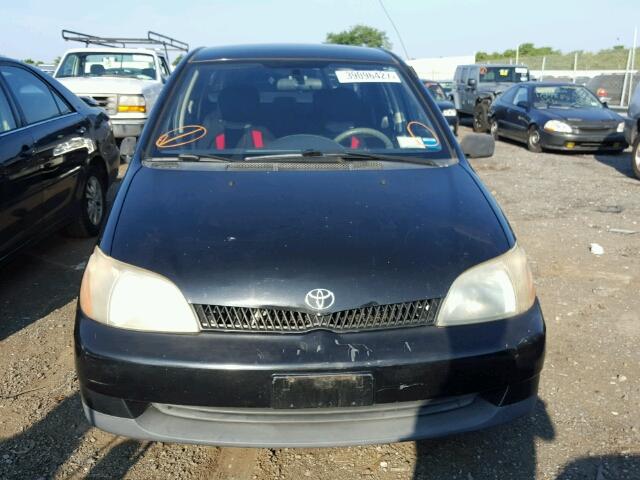 JTDBT1231Y0069501 - 2000 TOYOTA ECHO BLACK photo 9