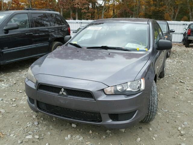 JA3AU16U79U000719 - 2009 MITSUBISHI LANCER DE GRAY photo 2