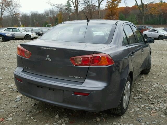 JA3AU16U79U000719 - 2009 MITSUBISHI LANCER DE GRAY photo 4