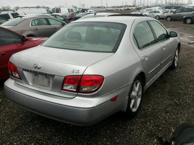 JNKDA31AX2T019159 - 2002 INFINITI I35 SILVER photo 4