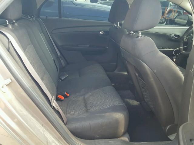 1G1ZC5E04CF230865 - 2012 CHEVROLET MALIBU 1LT ყავისფერი ფოტო 6