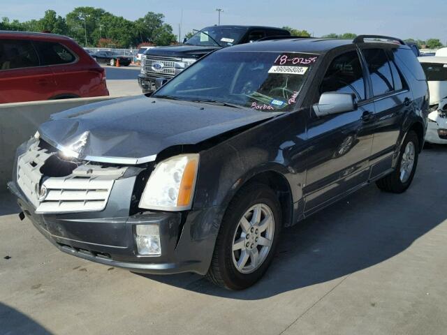 1GYEE637590141673 - 2009 CADILLAC SRX GRAY photo 2