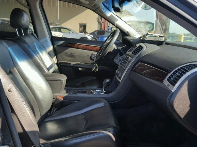 1GYEE637590141673 - 2009 CADILLAC SRX GRAY photo 5