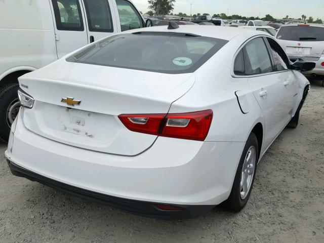 1G1ZB5ST5HF285740 - 2017 CHEVROLET MALIBU LS თეთრი ფოტო 4