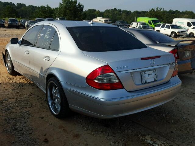 WDBUF22X19B385669 - 2009 MERCEDES-BENZ E 320 CDI SILVER photo 3