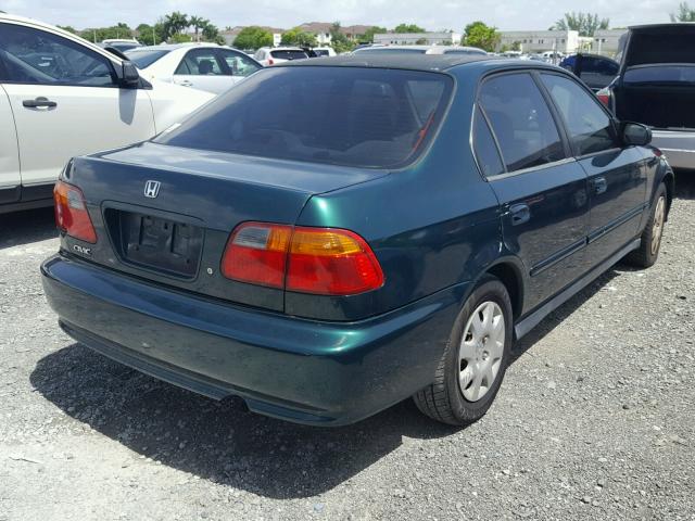 2HGEJ6618YH596568 - 2000 HONDA CIVIC BASE Yaşıl foto 4