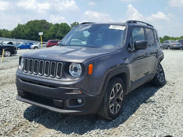 ZACCJABB8JPG74259 - 2018 JEEP RENEGADE L BLACK photo 2