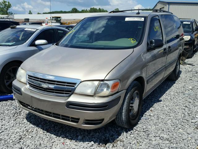 1GNDX13E93D325311 - 2003 CHEVROLET VENTURE LU BROWN photo 2