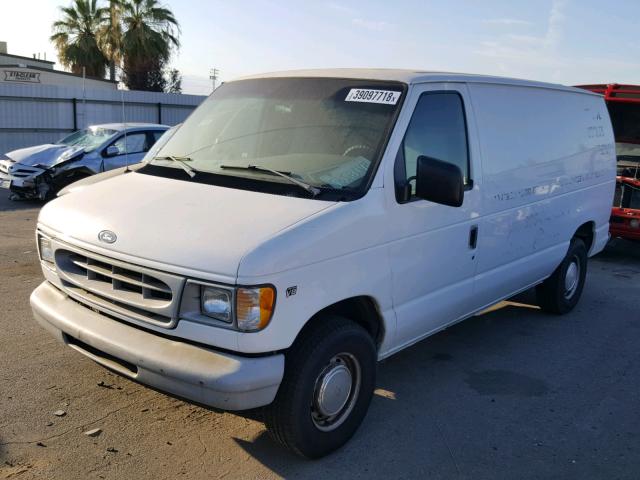 1FTRE1462WHA67657 - 1998 FORD E150 WHITE photo 2