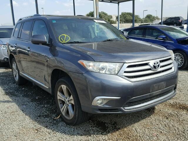 5TDYK3EH6BS031993 - 2011 TOYOTA HIGHLANDER GRAY photo 1