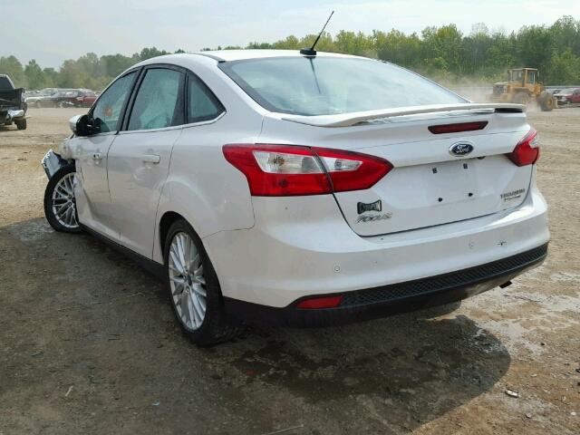 1FADP3J2XEL450300 - 2014 FORD FOCUS TITA WHITE photo 3