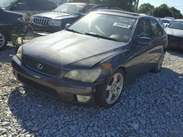 JTHBD182810023955 - 2001 LEXUS IS 300 GRAY photo 2