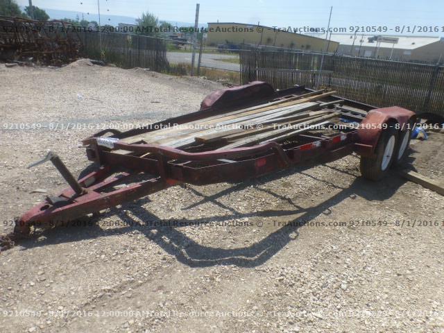 39098357 - 1999 MISC CAR TRL Красный фото 1