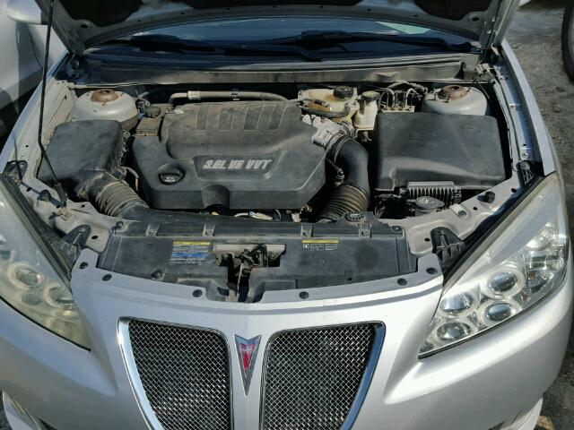 1G2ZM577394117710 - 2009 PONTIAC G6 SILVER photo 7