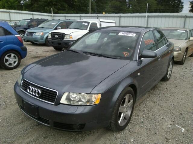 WAULT68E43A329755 - 2003 AUDI A4 3.0 QUA GRAY photo 2