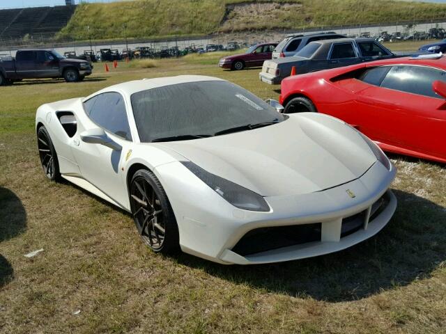 ZFF79ALA8G0217001 - 2016 FERRARI 488 GTB WHITE photo 1