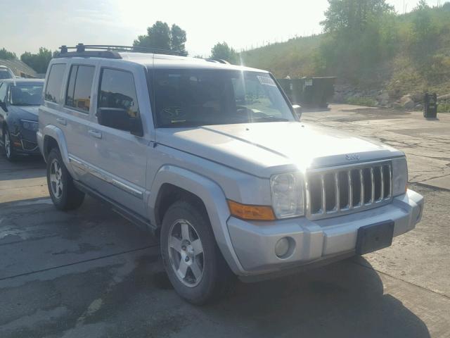 1J4RG4GK0AC157247 - 2010 JEEP COMMANDER SILVER photo 1