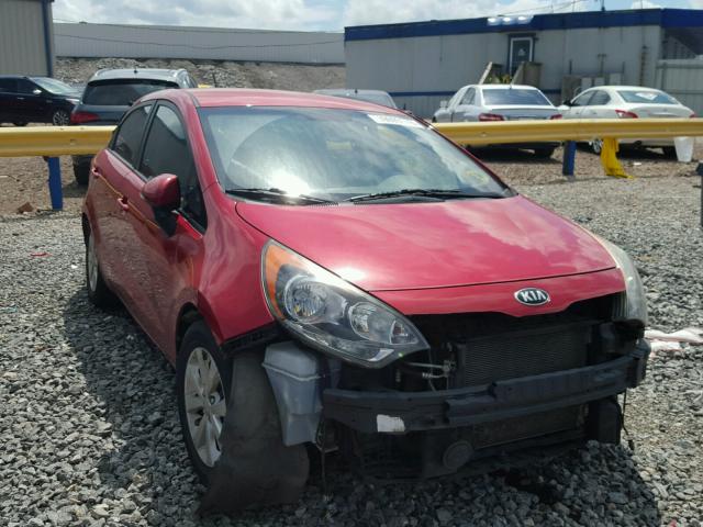 KNADN5A32D6235959 - 2013 KIA RIO EX RED photo 1