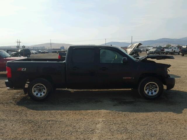 2GCEK13Y381108958 - 2008 CHEVROLET SILVERADO BLACK photo 9