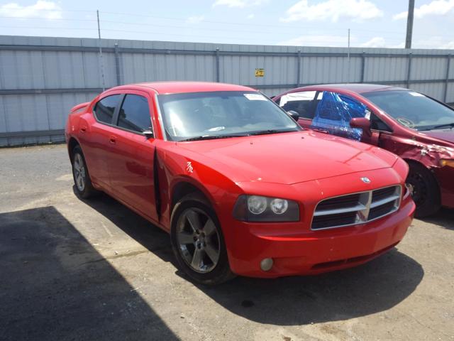 2B3KA33V89H573124 - 2009 DODGE CHARGER SX RED photo 1