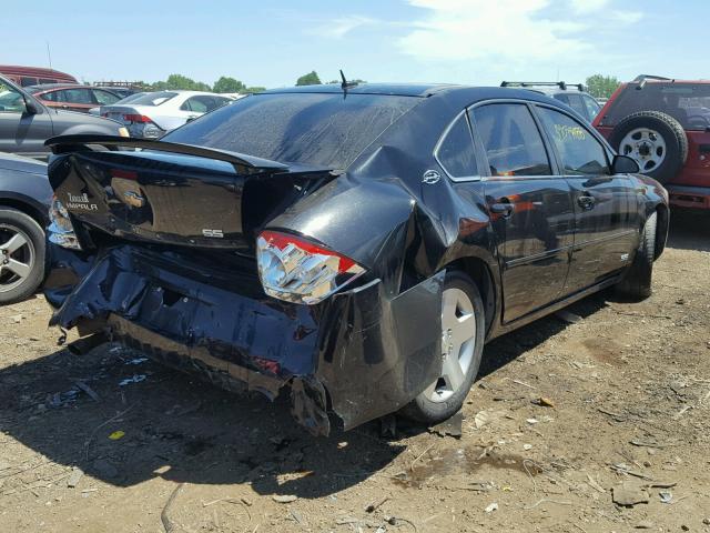 2G1WD58C689248774 - 2008 CHEVROLET IMPALA SUP 黑色 照片 4