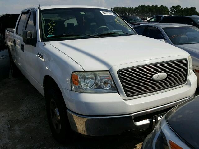 1FTRW12W56FB03417 - 2006 FORD F150 WHITE photo 1