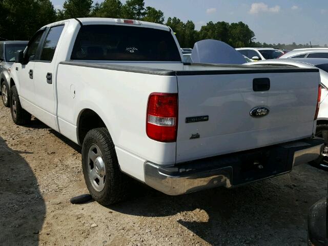 1FTRW12W56FB03417 - 2006 FORD F150 WHITE photo 3