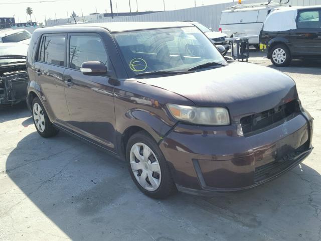 JTLKE50E181050564 - 2008 TOYOTA SCION XB ბურგუნდია ფოტო 1