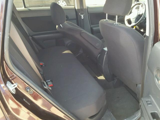 JTLKE50E181050564 - 2008 TOYOTA SCION XB ბურგუნდია ფოტო 6