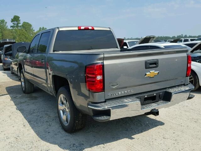 3GCPCREC0HG391624 - 2017 CHEVROLET SILVERADO BROWN photo 3