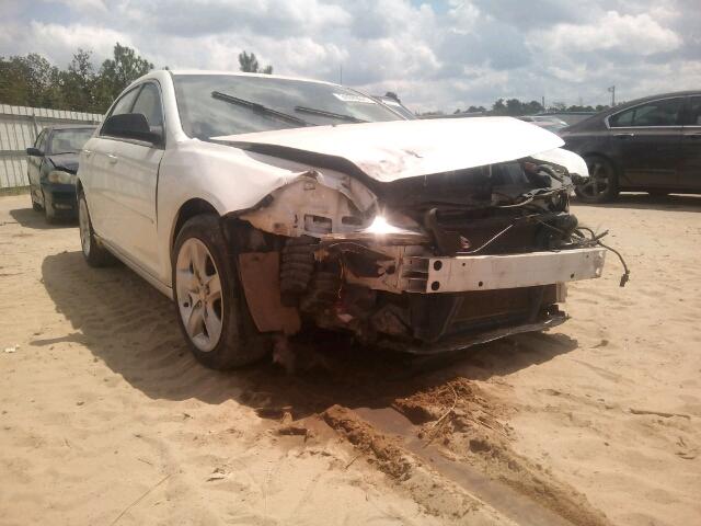 1G1ZA5EUXCF388605 - 2012 CHEVROLET MALIBU LS 白色 照片 1