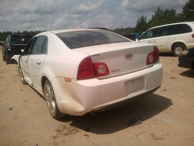 1G1ZA5EUXCF388605 - 2012 CHEVROLET MALIBU LS 白色 照片 3