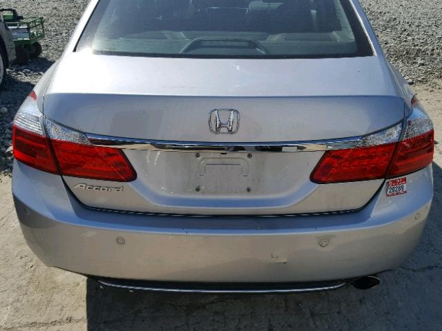 1HGCR2F87DA128541 - 2013 HONDA ACCORD EXL SILVER photo 9