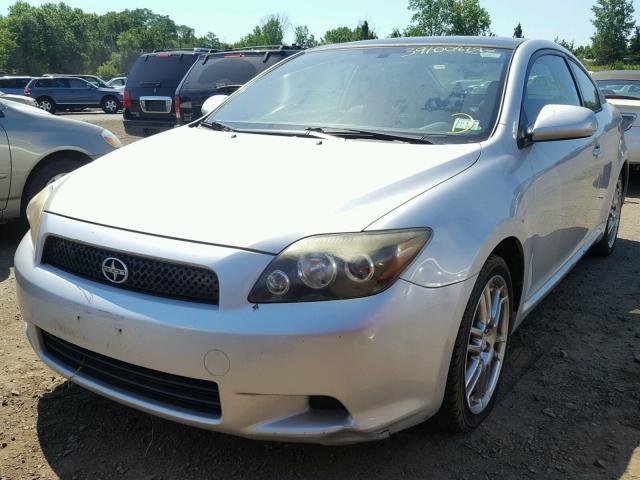 JTKDE167X80225947 - 2008 TOYOTA SCION TC 银色 照片 2
