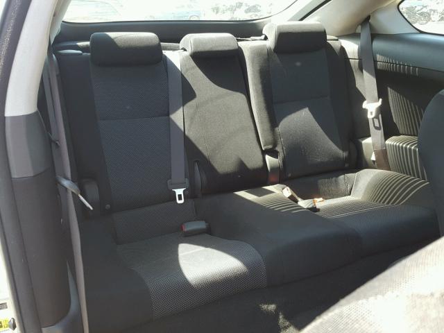 JTKDE167X80225947 - 2008 TOYOTA SCION TC 银色 照片 6