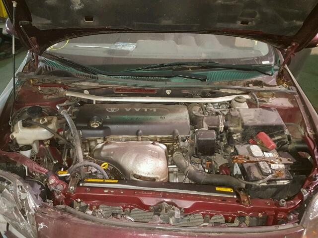 JTKDE177050012810 - 2005 TOYOTA SCION TC 红色 照片 7