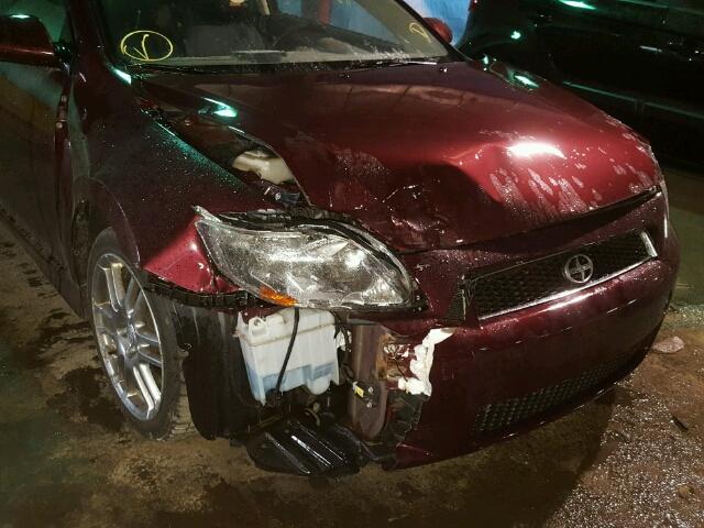 JTKDE177050012810 - 2005 TOYOTA SCION TC 红色 照片 9