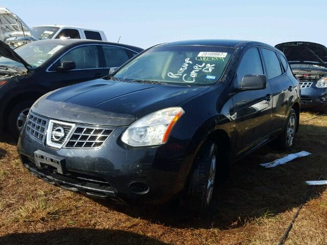 JN8AS58V69W179591 - 2009 NISSAN ROGUE BLACK photo 2